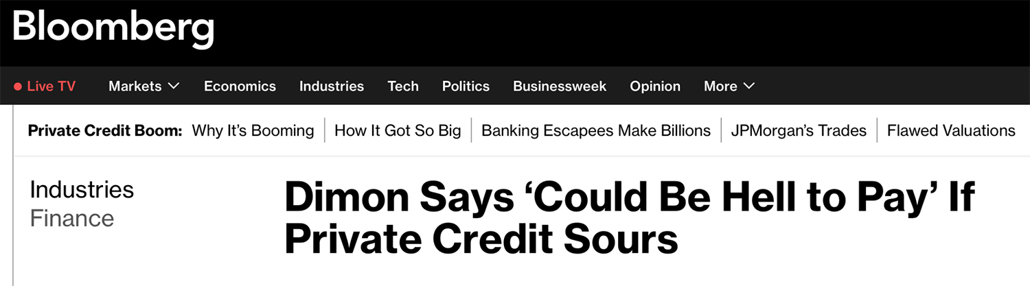 Bloomberg headline screenshot